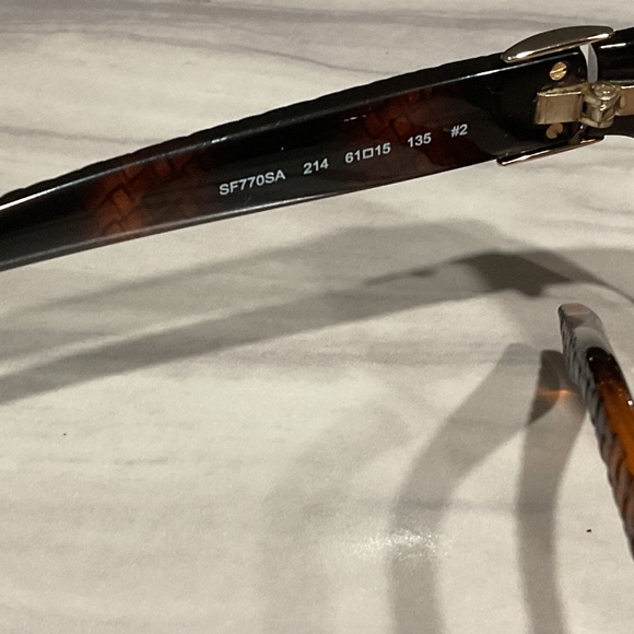 NWT #FERRAGAMO #WOMENS #TORTOISE FRAME #SUNGLASSES ? main image 4